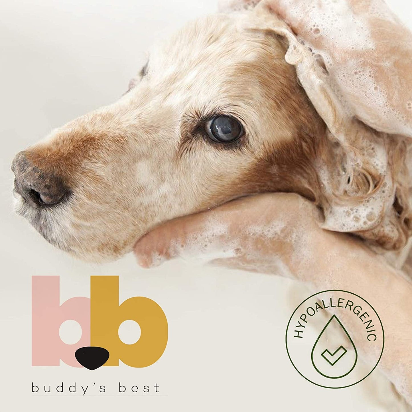 Buddy's Best Dog Shampoo for Smelly Dogs - Dog Shampoo and Conditioner for Dry and Sensitive Skin - Moisturizing Puppy Wash Shampoo, Citronella Eucalyptus Scent, 16oz