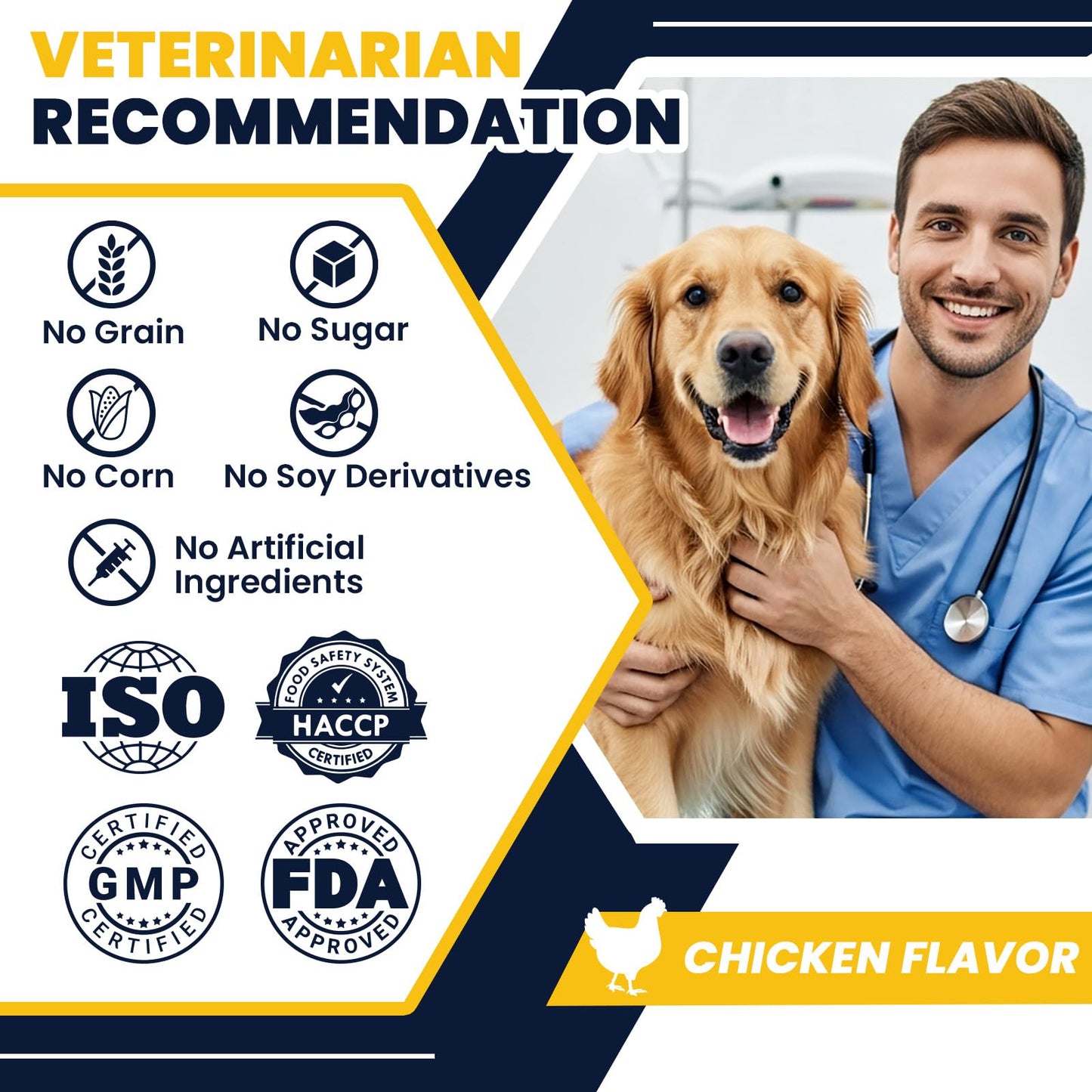 Dog Allergy Chews Probiotics for Dogs Yeast, Itchy Skin and Itchy Ears Itch Relief Immune Pre Probiotic Chews for Pet Digestive Gut Health Anti Itch Supplement for Itching and Licking Dogs Allergies