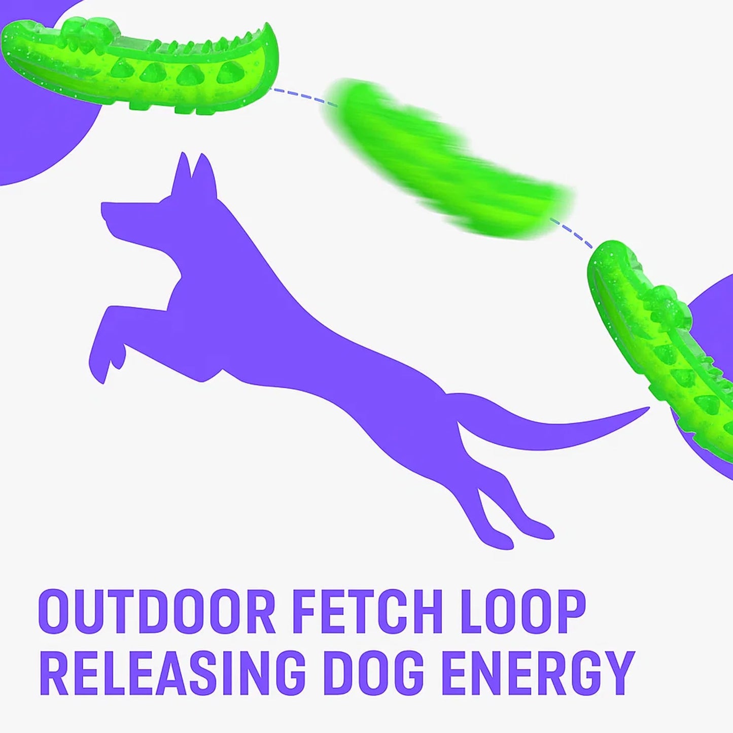 Lettuce Pets, Slow Feed Chew and Fetch Crocodile, Dog Slow Feeder Puzzle Toy, Easy to Clean Construction, Alligator Dogs Chew Toy for Large, Medium & Small Dogs Teeth Cleaning (Green, Large)