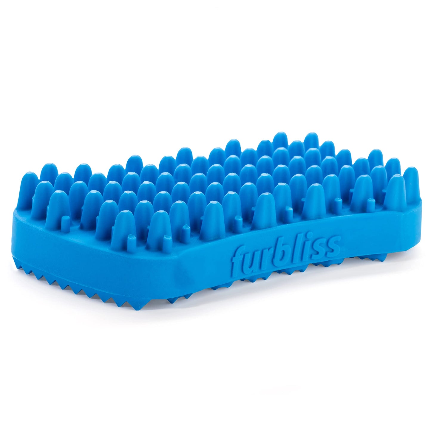 Vetnique Labs Furbliss Anti-Itch Soothing Oatmeal Shampoo 16oz & Furbliss Blue Brush for Short Hair Pets Bundle Anti-Itch Oatmeal Shampoo for Dogs with Dog Deshedding Brush for Short Hair Dogs & Cats