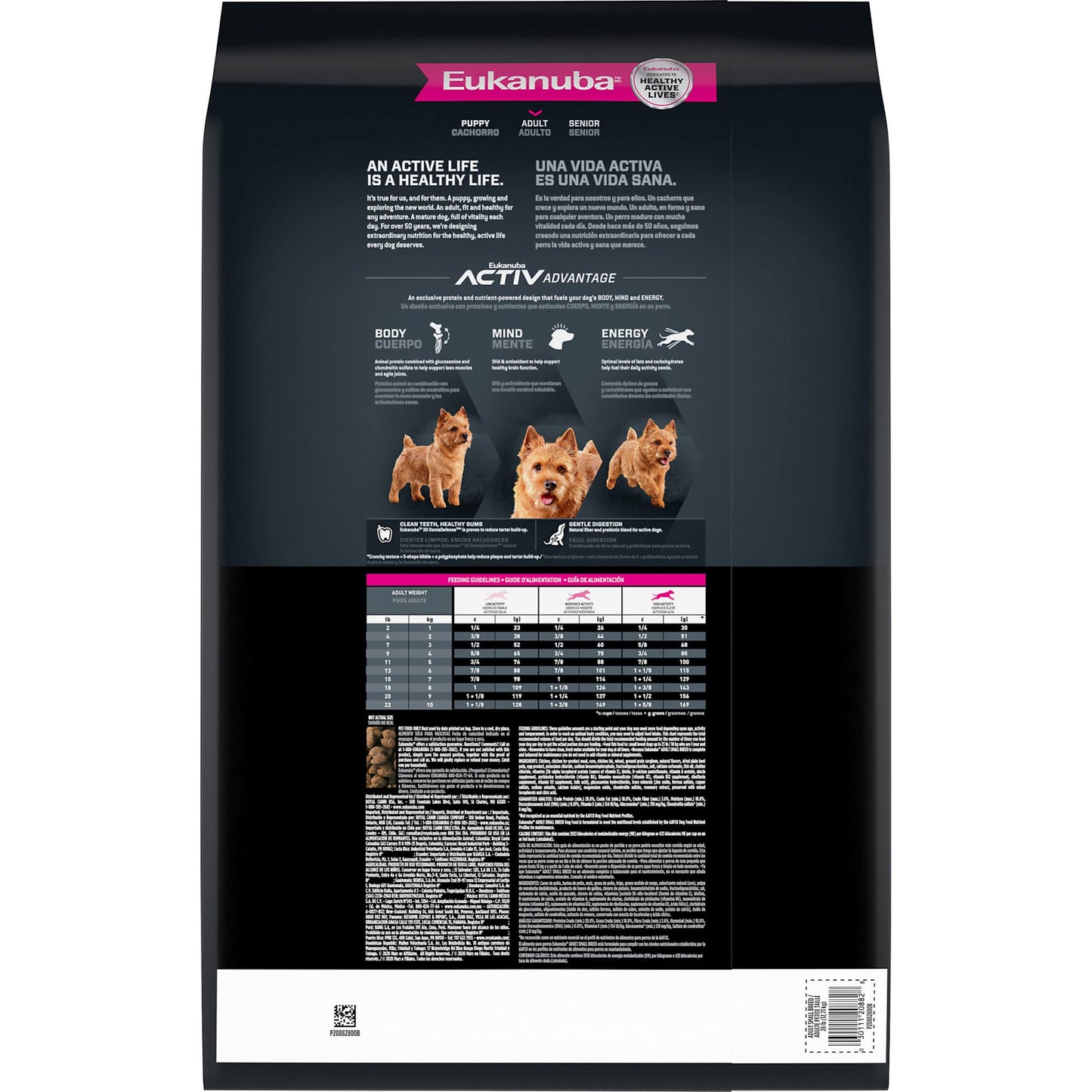 Eukanuba Adult Small Breed Dry Dog Food, 4.5 lb Bag