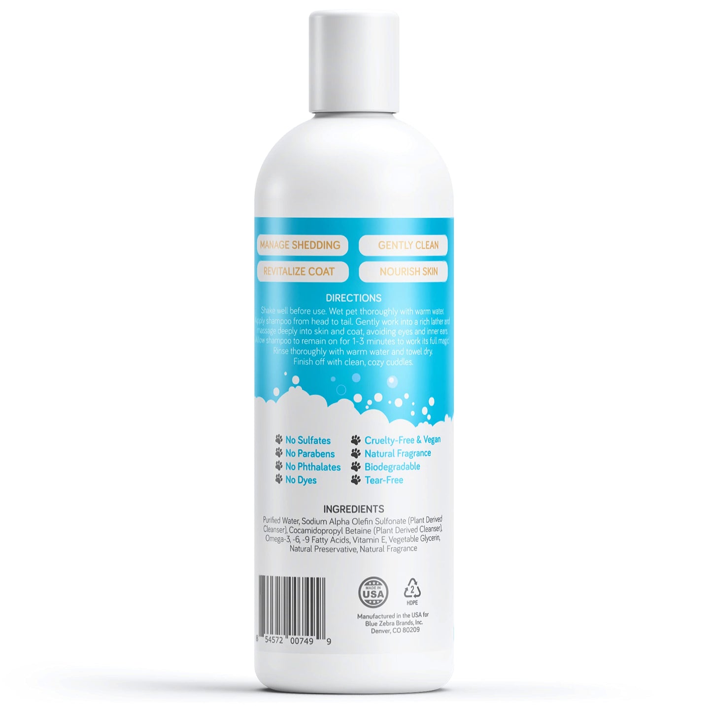 Mighty Mutt Shed Control Shampoo – Deshedding Dog Shampoo | Fresh Scent | Softens & Nourishes Coat | Reduces Shedding | Hypoallergenic, Anti-itch Dog Shampoo Shedding Control – Fresh Breeze | 16 fl oz