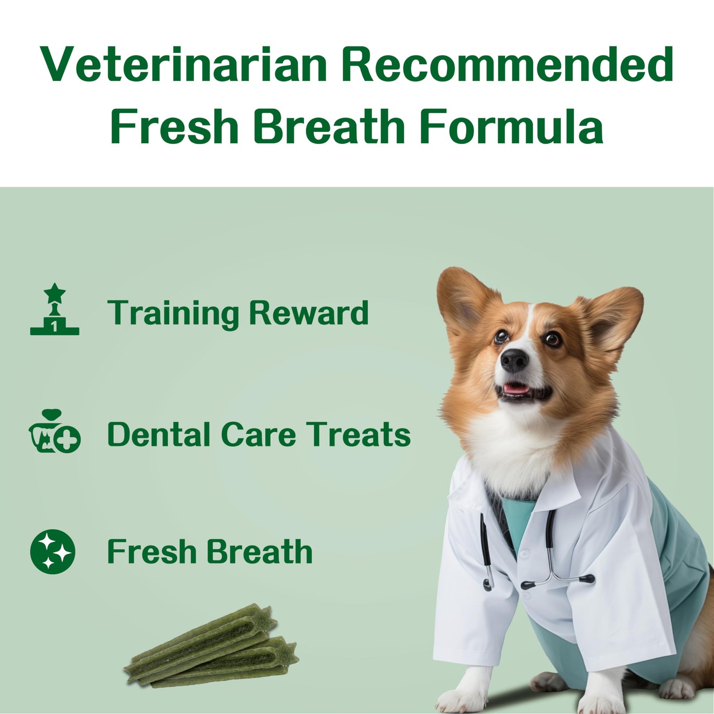 Afreschi Turkey Dental Sticks for Dogs, 2.2 lb – All Natural Dog Chews, USA-Sourced Trukey, Hypoallergenic, Long-Lasting Chew for Puppies and Adult Dogs, Grain-Free, Signature Series