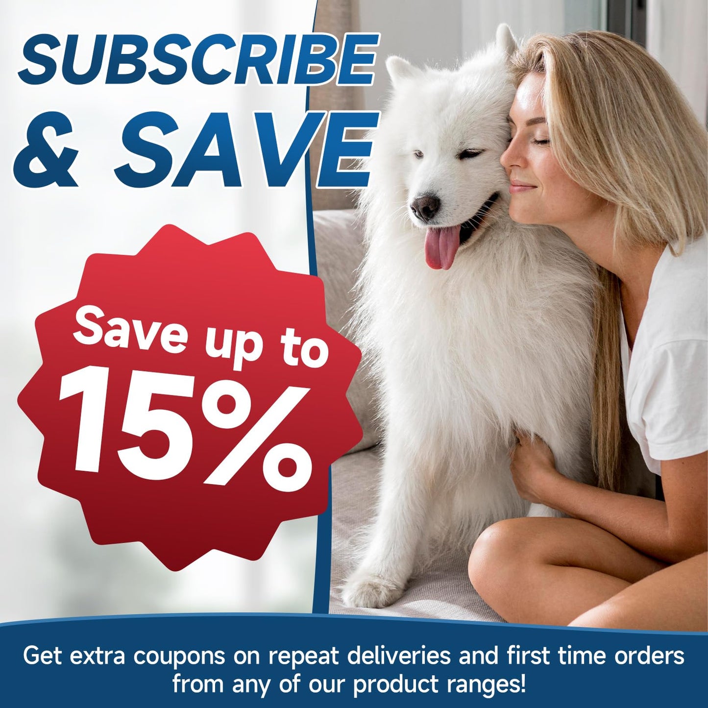 Woyamay Dog Calming Diffuser - Dog Pheromones Calming Diffuser for Dog Anxiety Relief 6-in-1 Dog Pheromone Diffuser Kit with 2 Diffuser + 4 Refill 48ml Vial - 120 Days Pheromone Diffuser to Calm Dogs