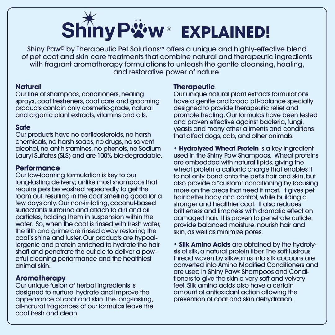 Dog Itch Relief Spray by Shiny Paw 16 oz | Aloe Vera & Eucalyptus Skin Itch Remedy | Dog Hot Spot Spray | Natural Anti Itch Spray for Pets | Dog Itchy Skin Relief | Made in USA