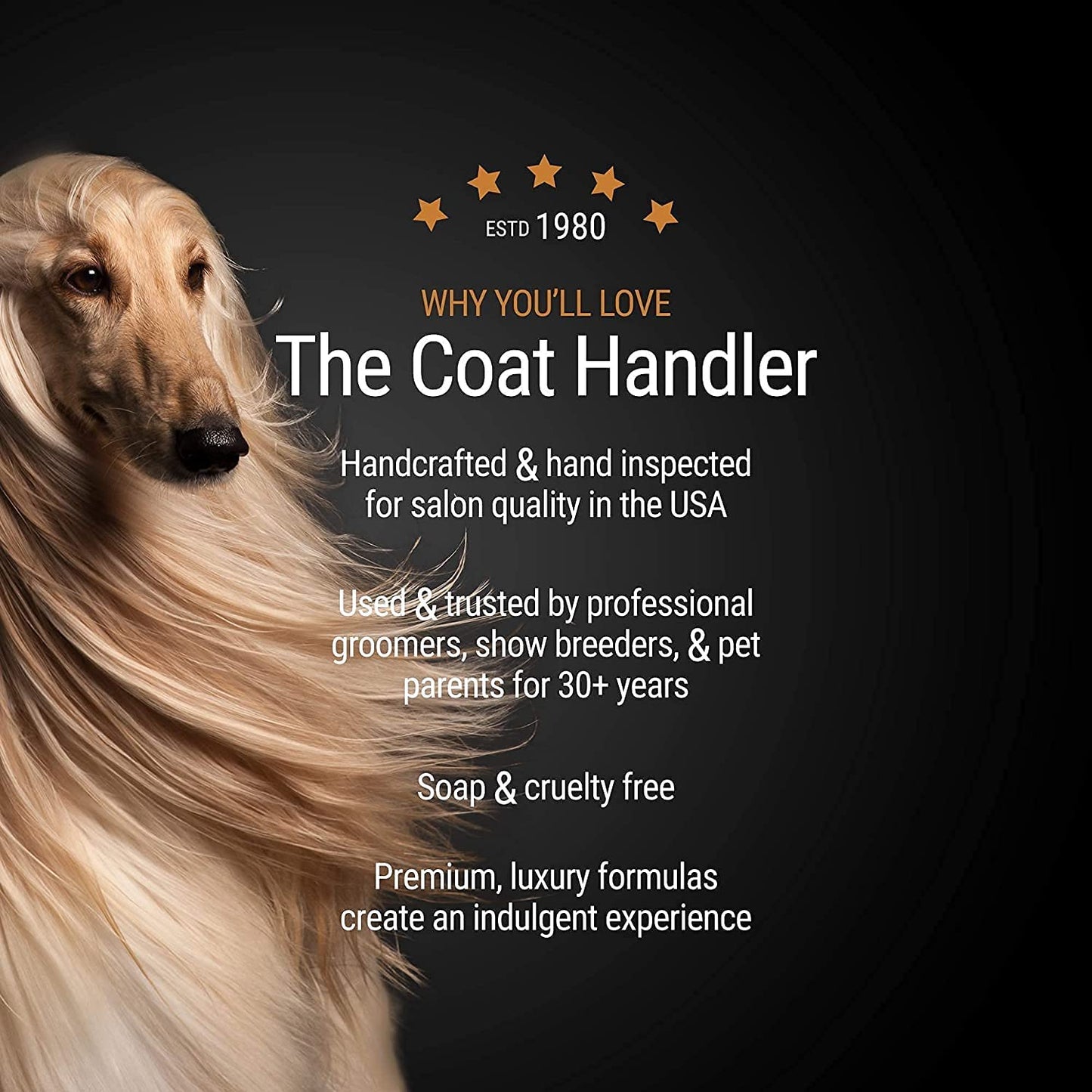 The Coat Handler Undercoat Control deShedding Dog Shampoo and Conditioner Bundle, 16 oz - Combats and Reduces Shedding, Undercoat Removal, Omega 3 & 6 Rich, Vitamin E Strengthens The Hair Follicle