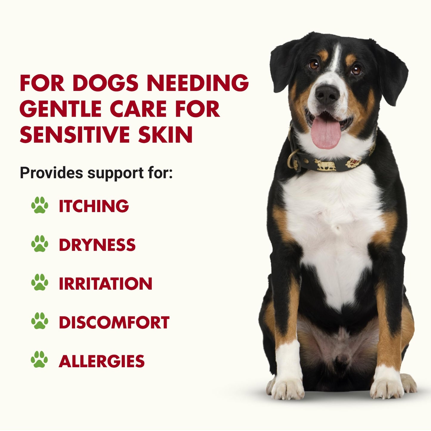 LIQUID-VET K9 Itch & Allergy Advanced Formula, Anti-Itch & Allergy Support with Omega-3s Fish Oil, MSM, Vitamin E, and Hyaluronic Acid - Dog Care Essentials for Dry, Sensitive Skin