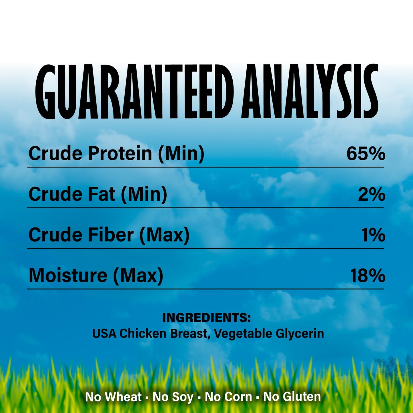 Natural Cravings: Chicken Breast Strips - 10 oz - Dog Treats, Single Ingredient, High Protein Snack, Breakable for Training Rewards, No Preservatives