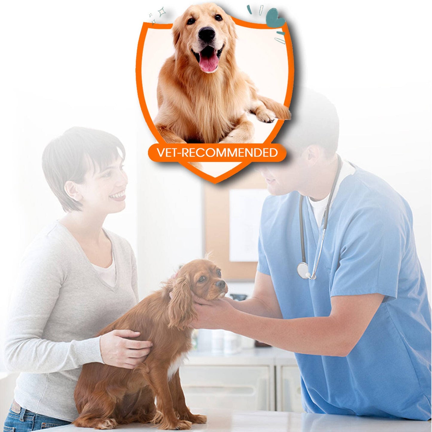 Natural Flea & Tick Treatment for Large Dogs (45-88 lbs) | 6-Month Protection + Free Tools | Vet-Reviewed Formula