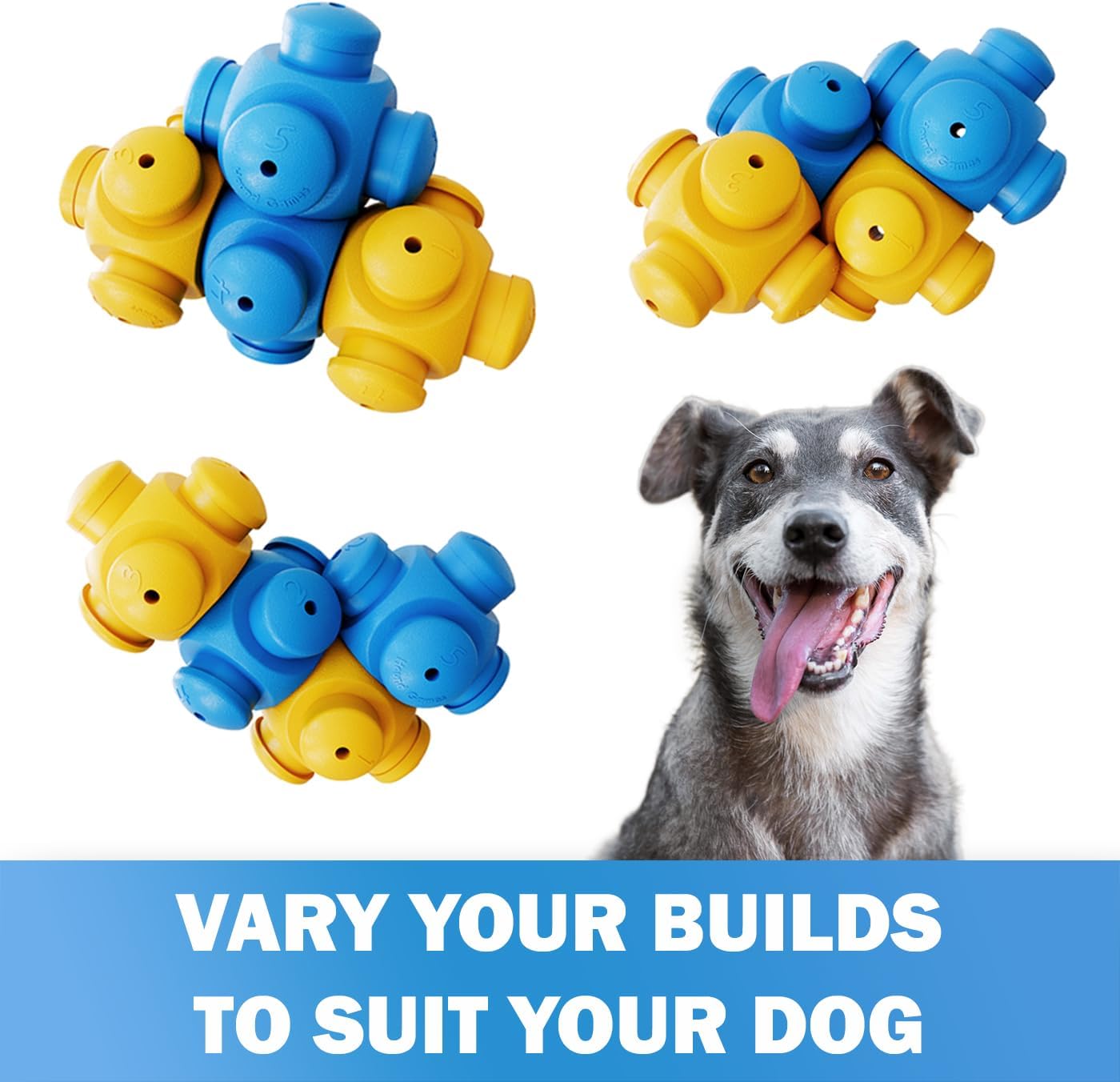HOUNDGAMES Dog Puzzle Toys for Smart Dogs, Boredom Busters, Mentally Stimulating, Hard Puzzle, Toys to Keep Them Busy, Dog Games, Puppy Puzzle Toys