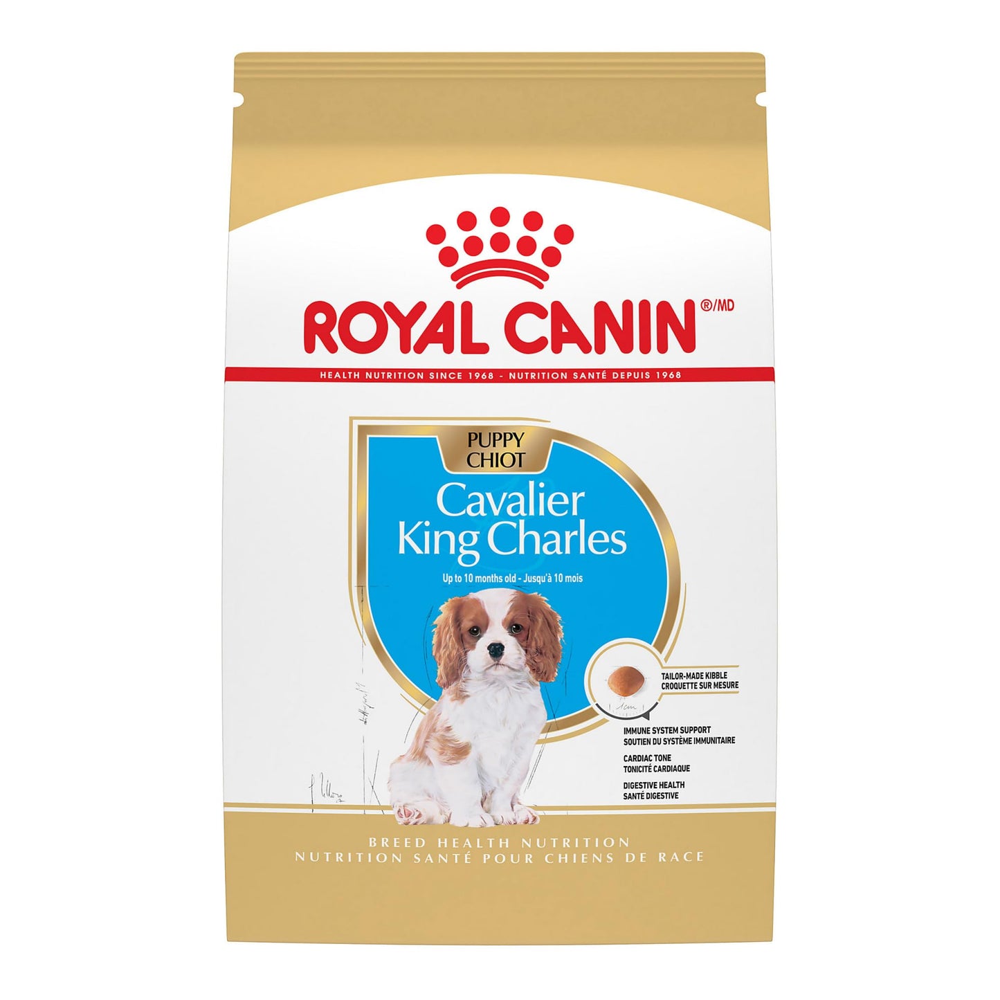 Royal Canin Breed Health Nutrition Cavalier King Charles Spaniel Puppy Dry Dog Food, 3 lb Bag