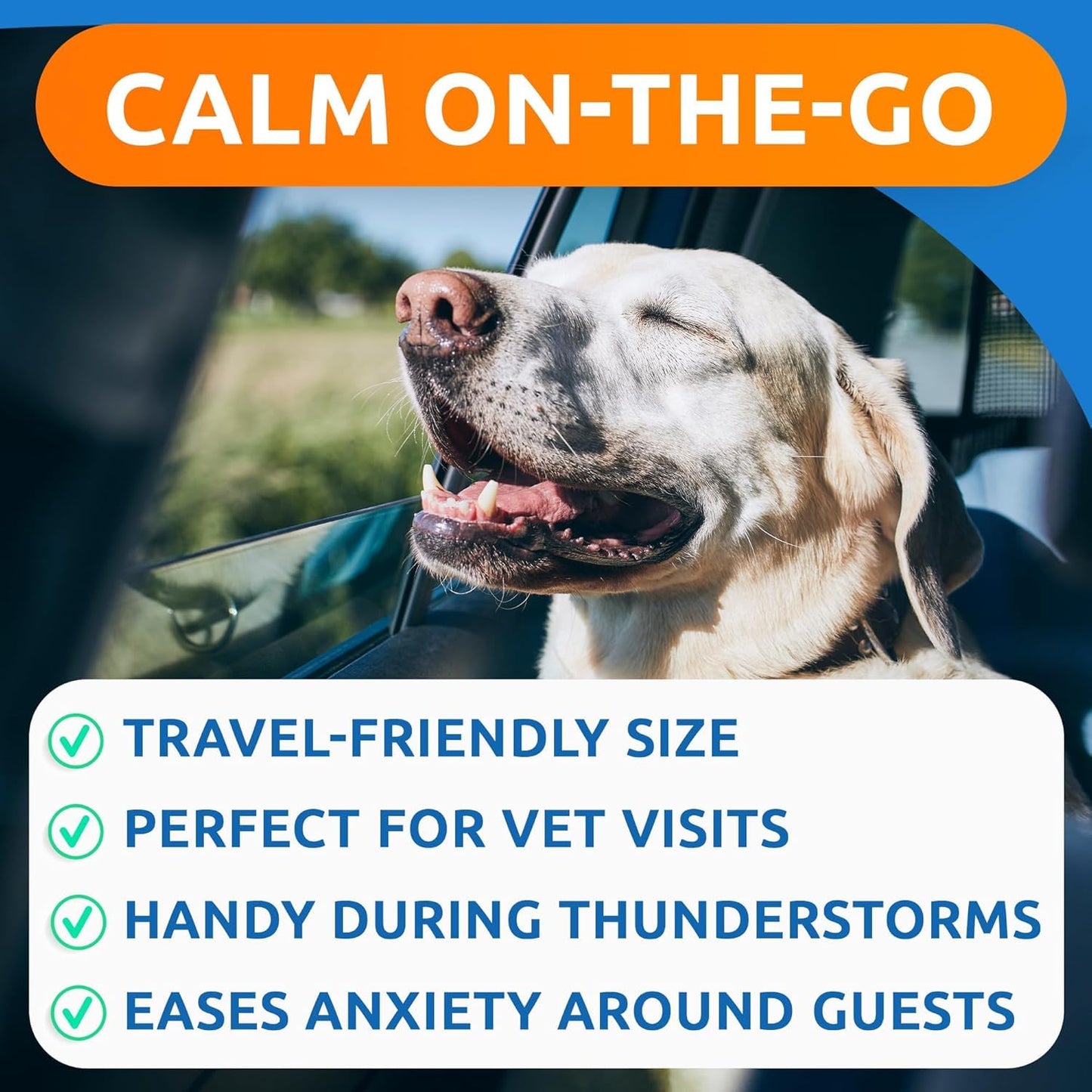 BARK&SPARK Advanced Calming Chews for Dogs - Hemp Chew + Melatonin - Anxiety Relief - Sleep Aid - Relaxing Treats - Stress Relief During Fireworks, Storms, Thunder, Barking - Made in USA - BBQ - 60Ct