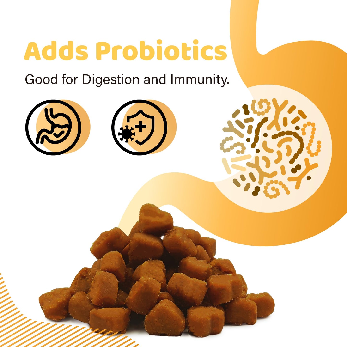 iPaw Dog Treats for Puppy Training, All Natural Human Grade Soft Dog Treat with Probiotics, Hypoallergenic, Easy to Digest (Beef)