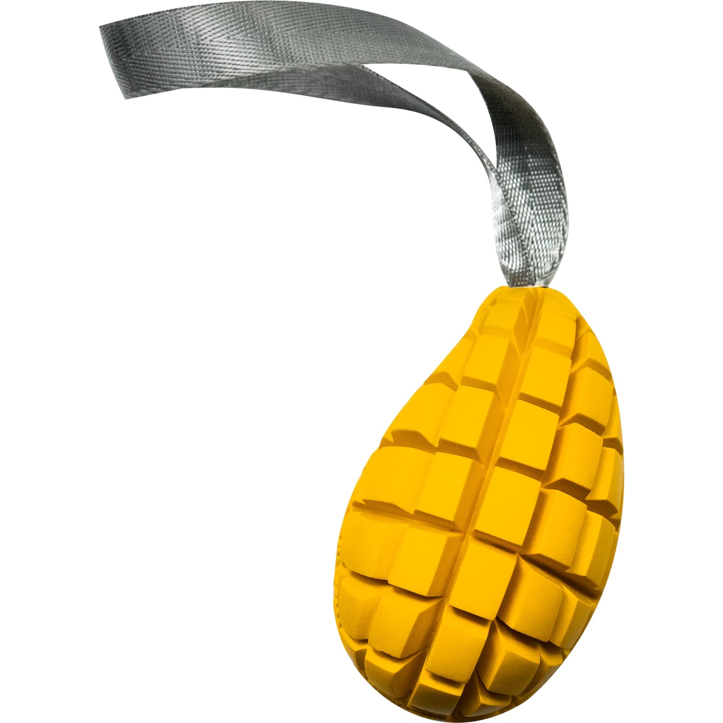 Herm Sprenger Mango Dog Chew Toy for Aggressive Chewer Natural Rubber Dog Treat Dispenser Tough Dental Teeth Cleaning Chew Toys for Small Medium Large Breeds (Small)