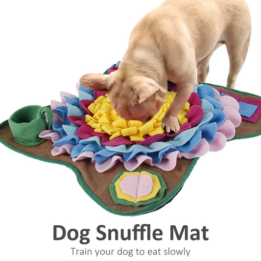 Snuffle Mat for Large Dogs and Cats Heavy Duty Dog Enrichment Toys Interactive Feeder Puzzle Mat Mental Stimulation Non Slip Sniffing Mat Small Medium Large Breed Dogs Anxiety Relief