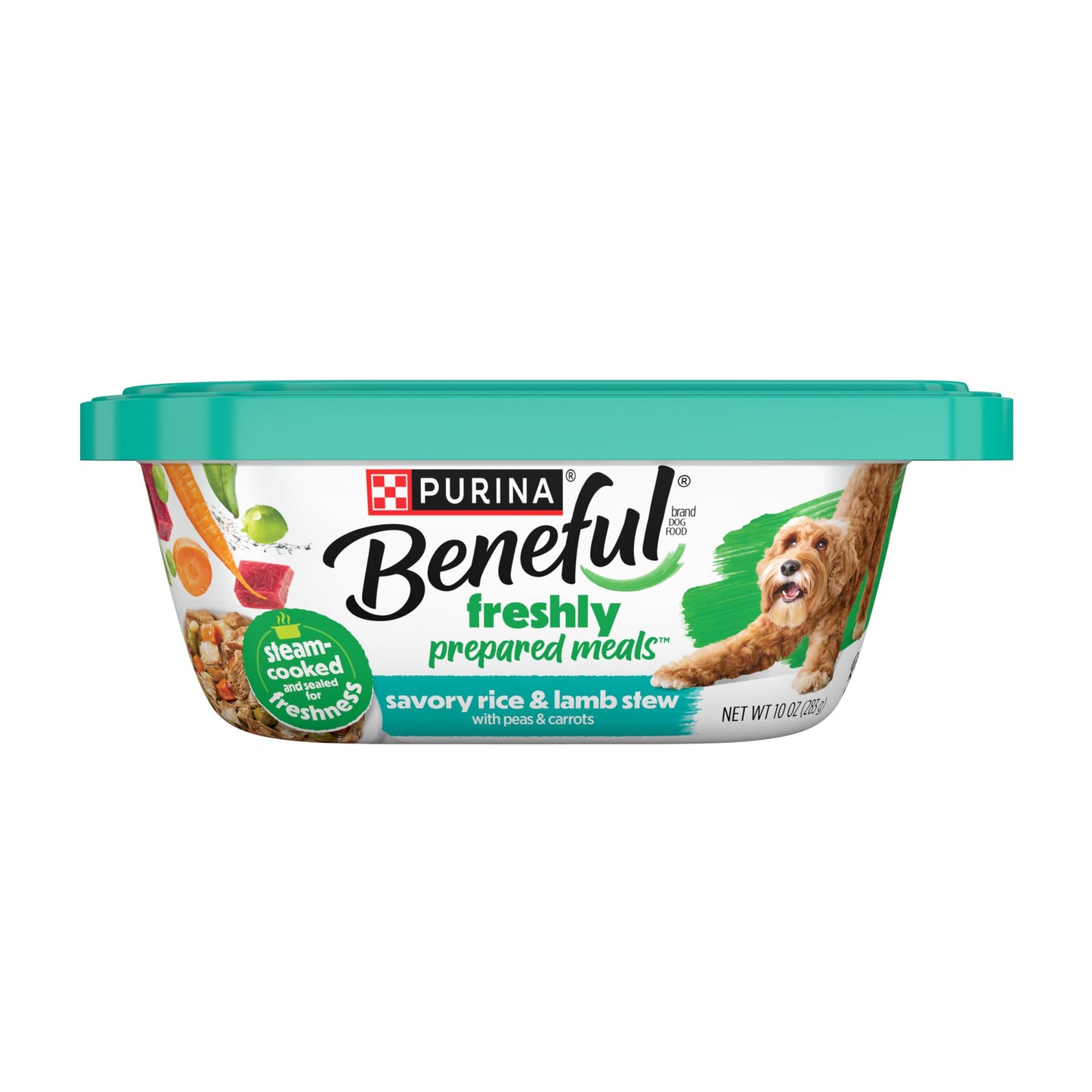 Purina Beneful Prepared Meals Lamb & Rice Stew - (8) 10 oz. Tubs