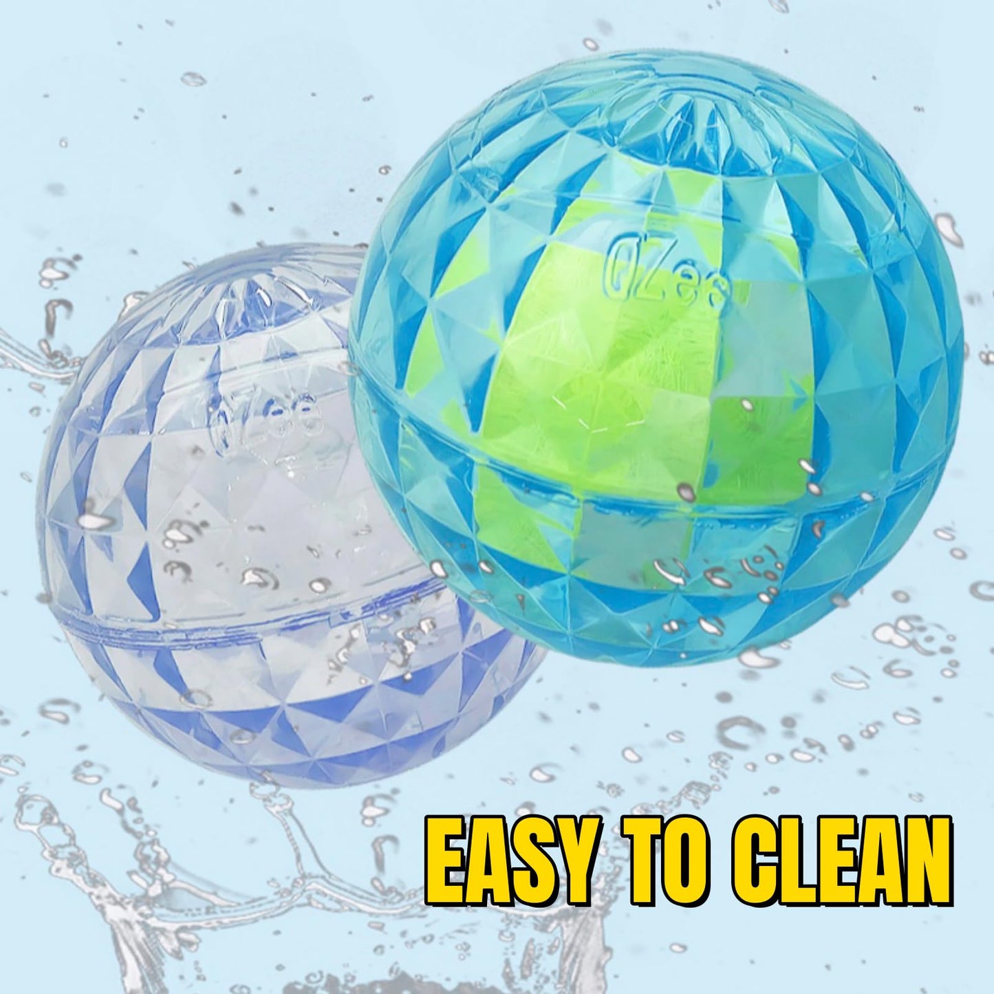 Jatmira 3Pcs Dog Ball Toy for Aggressive Chewers Cute Interactive Fetch Toys Tennis Ball Included Floating Squeaky Durable Pack of 3