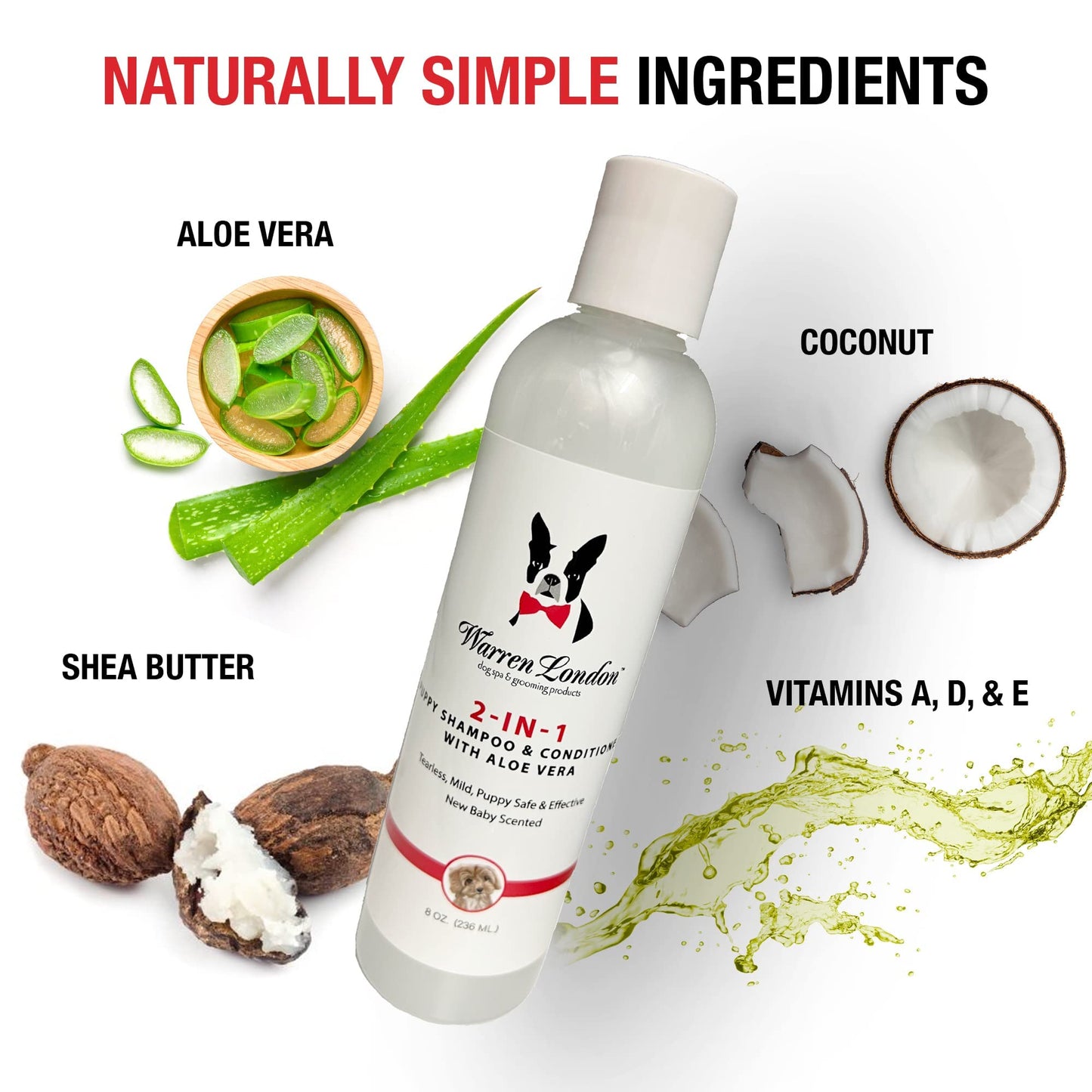 Vet's Best Medicated Oatmeal Shampoo for Dogs, Soothes Dog Dry Skin, Cleans, Moisturizes Dry Flaky Dog Skin and Conditions Skin and Coat, 16 oz