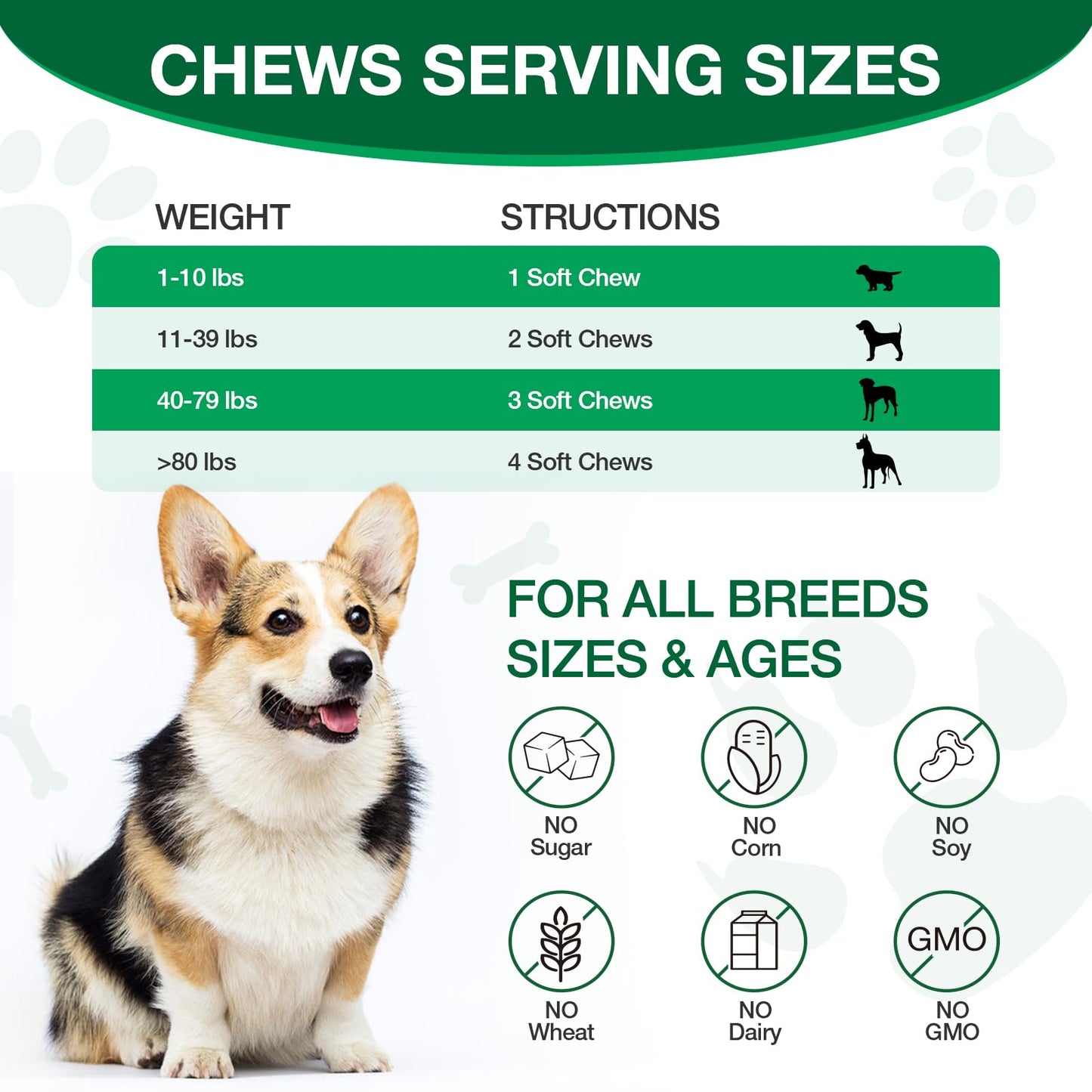 Calming Chews for Dogs - Advanced Hemp Dog Calming Treats Help with Dog Anxiety Relief, Separation, Stress, Barking, Fireworks, Composure - Natural Pet Supplements for Health & Wellness 180 Soft Chews