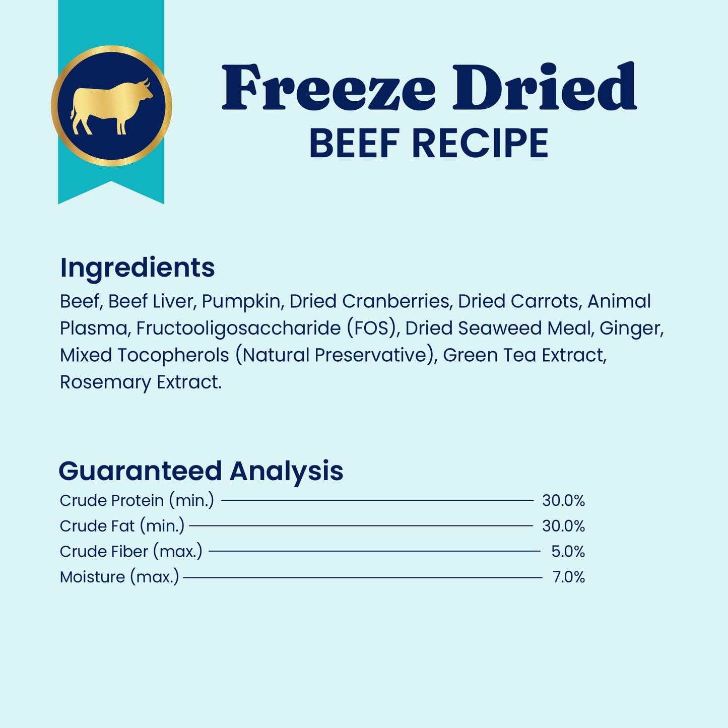 Solid Gold Freeze Dried Dog Food - W/Real Beef, Pumpkin & Superfoods - Freeze Dried Raw Dog Food Toppers for Picky Eaters to Serve as a Nutrient-Dense Meal Topper or High Protein Treats - 5.5oz