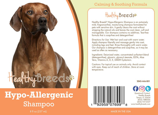 Healthy Breeds Rhodesian Ridgeback Hypo-Allergenic Shampoo 8 oz