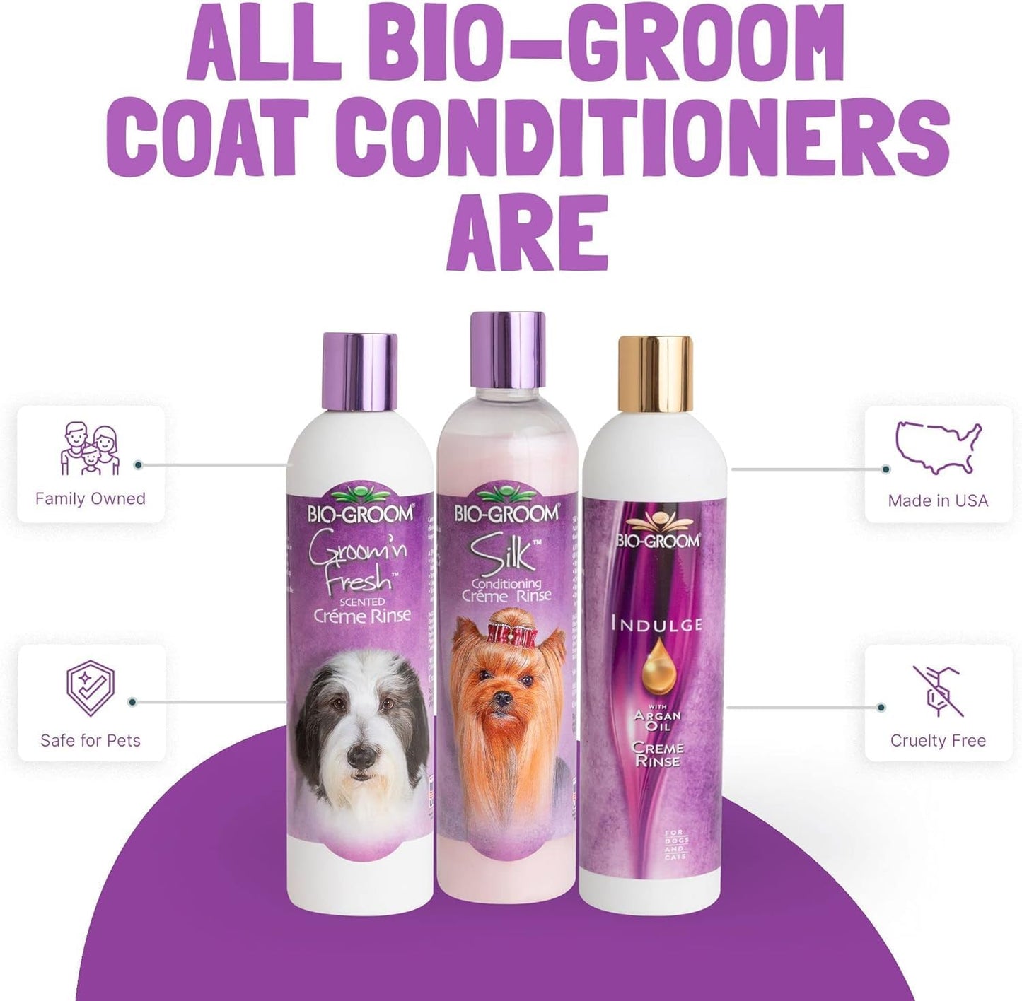 Bio-Groom Silk Creme Rinse 12oz