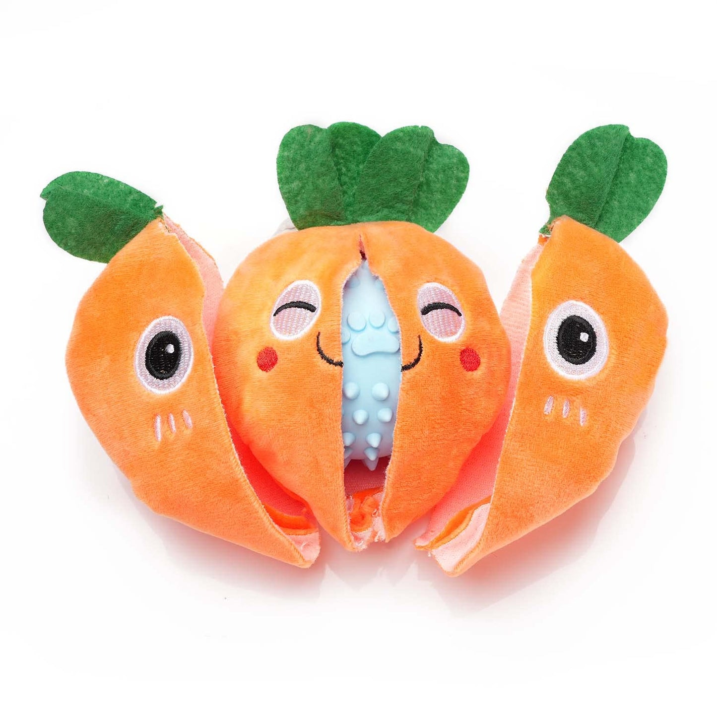 MewaJump Squeaky Easter Dog Toys with Ball, 3-in-1 Plush Cute Dog Toy, Dog Chew Toy with 3 Layers, Dogs Puzzle Pet Toy for Teeth Cleaning, Puppy Enrichment Toys for Small and Medium Breed