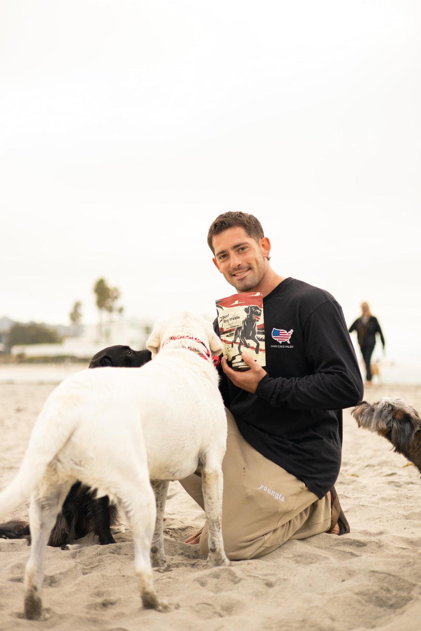 Santa Cruz Paleo Dog Treats, 4 oz Bag, Beef Liver Treats for Dogs with Beef Heart, Vitamin E, Healthy Mini Meatball Dog Training Treats or Food Topper Made with 100% Pasture Raised Beef, High Protein