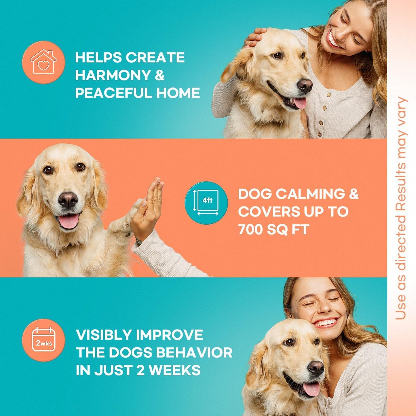 ProElobara Dog Calming Pheromone Plug Diffuser: Dog Calming Pheromones Diffuser - Reduces Stress & Anxiety Calming Pheromone Diffuser for Dogs - Calm Dogs 60 Supply