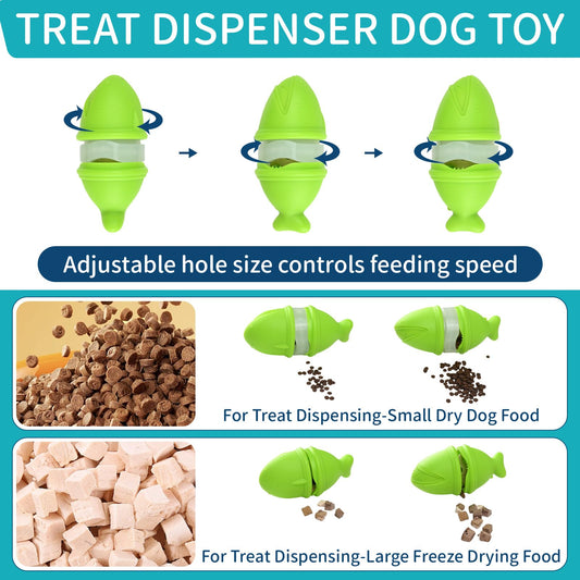 Woyamay Dog Calming Diffuser & Treat Dispensing Toy – Soothe Anxiety, Reduce Destructive Habits, and Encourage Healthy Play with Comforting Pheromones and Interactive Enrichment Tools