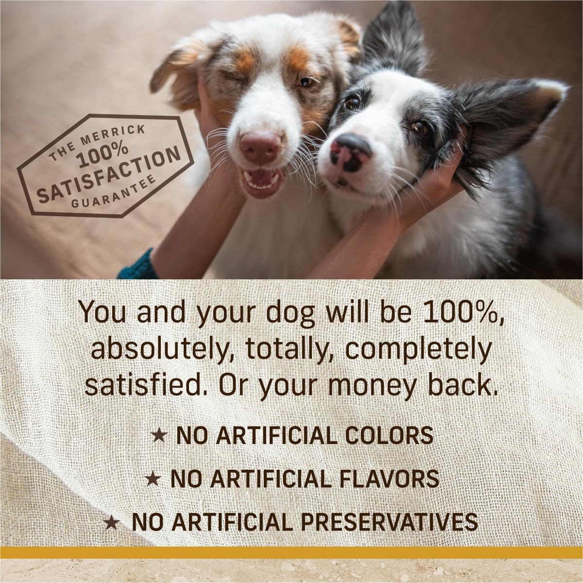 Merrick Healthy Grains Premium Adult Dry Dog Food, Wholesome and Natural Kibble, Healthy Weight Recipe - 25.0 lb. Bag