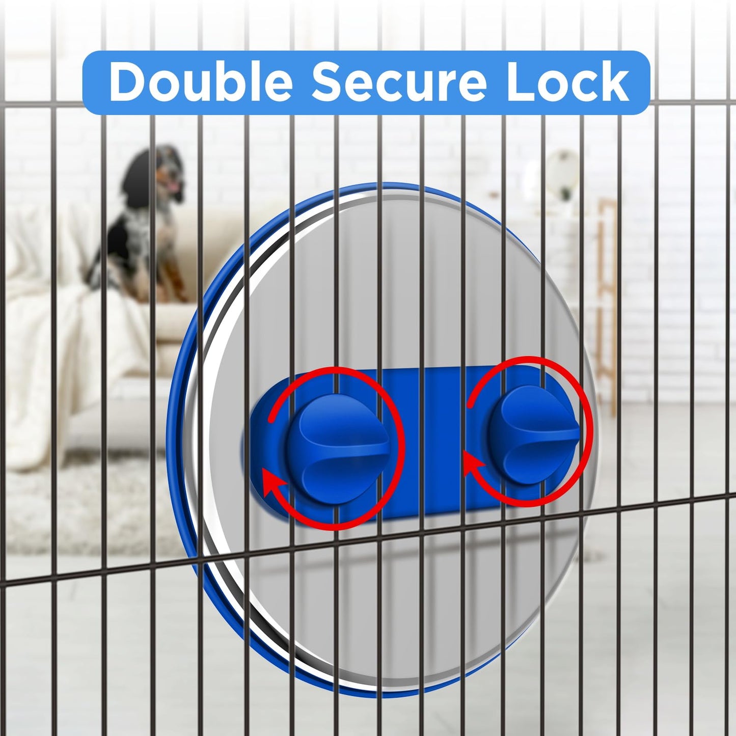 Lick Mat for Large Dogs, 6” Large Dog Peanut Butter Lick Pad for Crate with Stainless Steel Base, Boredom & Anxiety Reduce, Slow Feeding, Dog Slow Feeder Mat (Large, Anit-Tear)