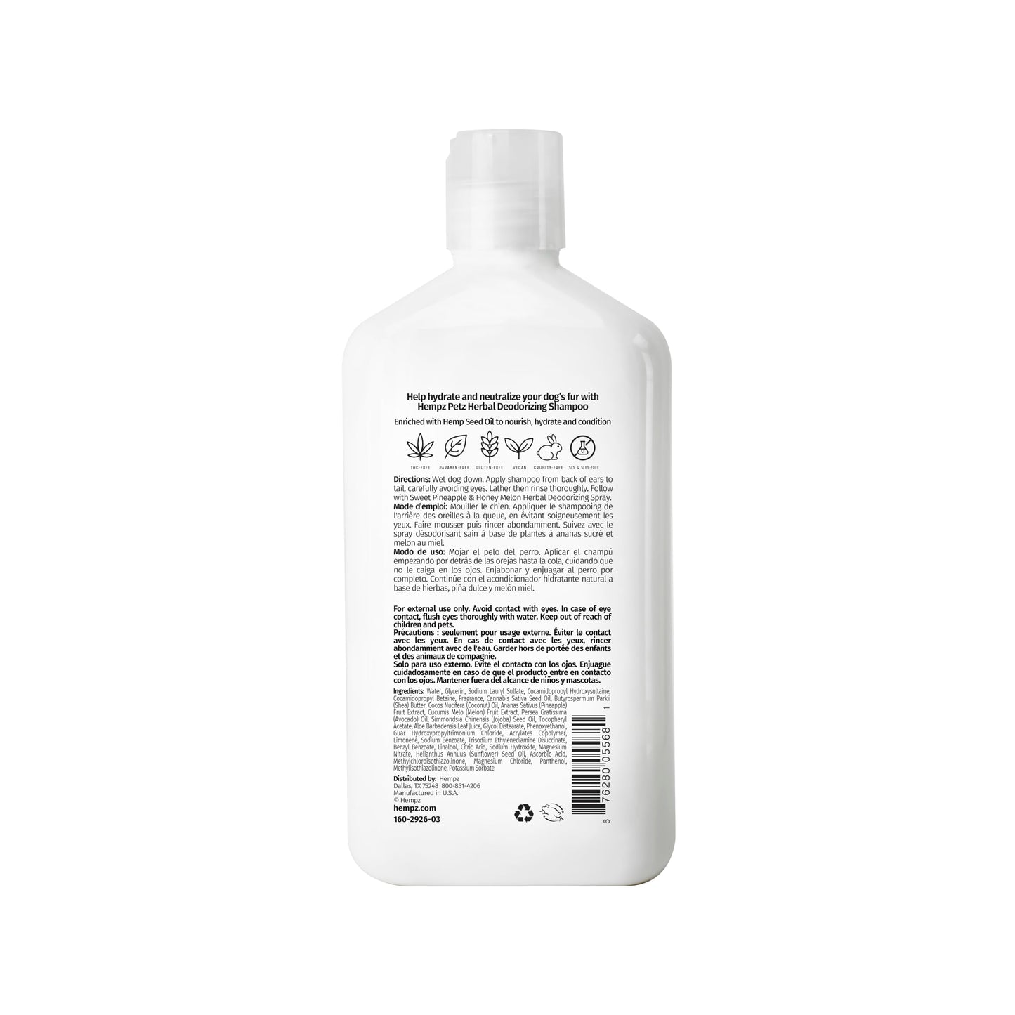 Vetoquinol Sebozole Pet Shampoo with Miconazole Nitrate 2% and Chloroxylenol 1%, 16oz