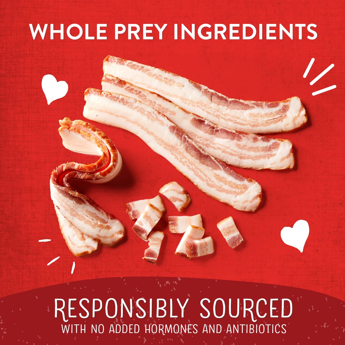 Stella & Chewy's Freeze-Dried Raw Wild Weenies Dog Treats - High-Protein Training Treats for Dogs & Puppies - All-Natural Bacon Recipe with 95% Meat & Organs - USA Made - 11 oz Bag