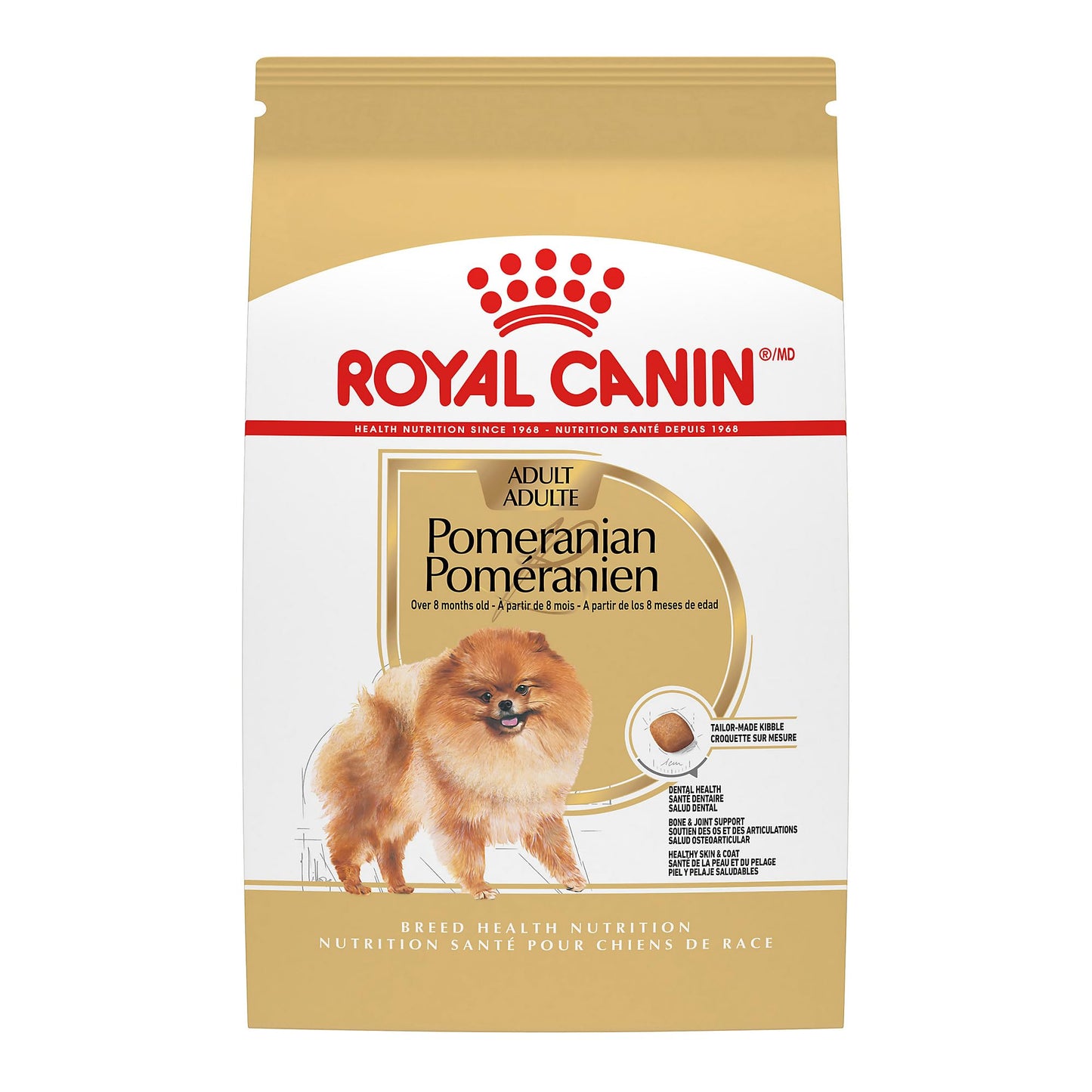 Royal Canin BHN Pomeranian Adult Dry Dog Food, 2.5 lb Bag