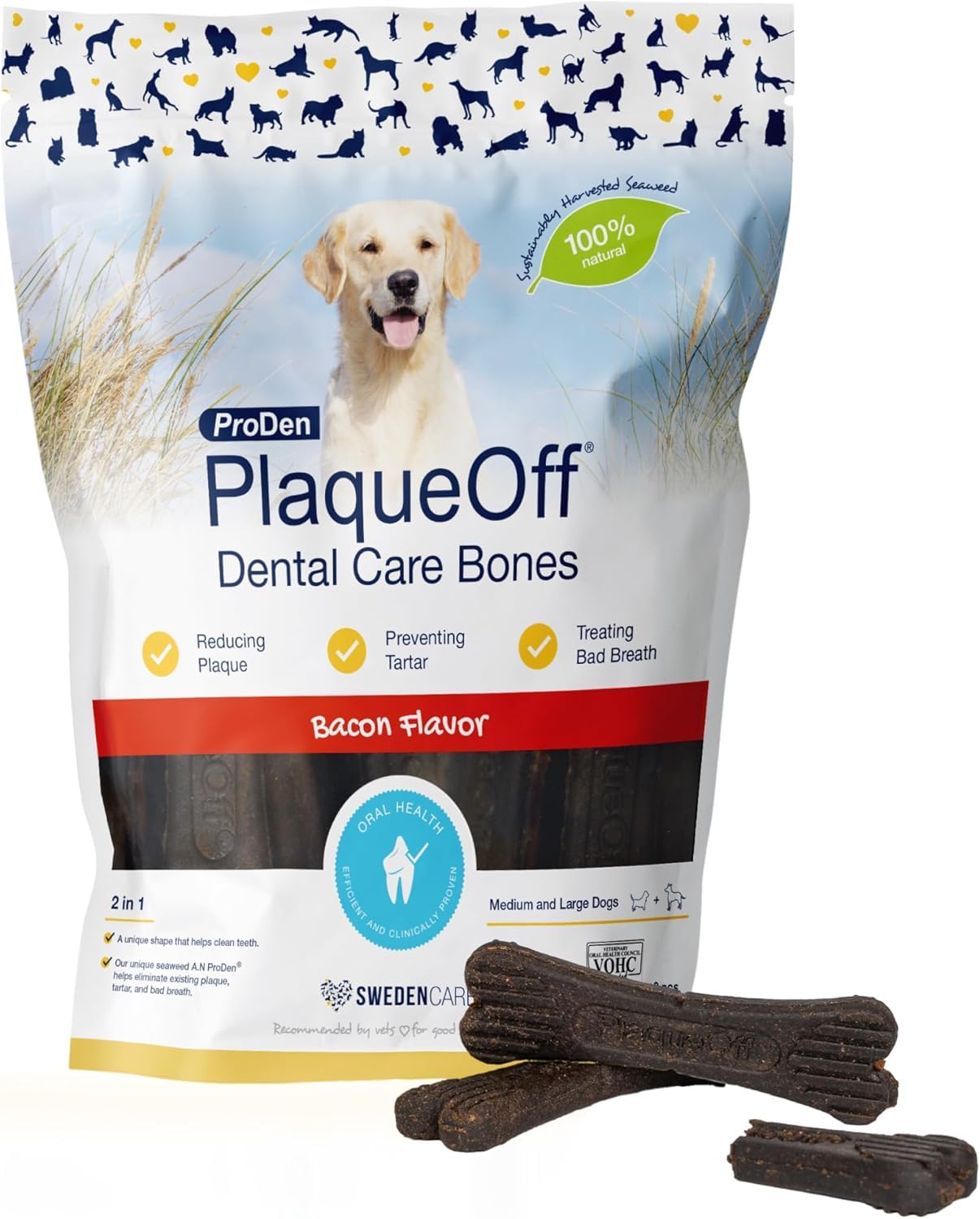 Aja 30 Large Vegan Pig Ears for Dogs – 6.5” Delicious, Peanut Butter Dental Chews, Rawhide-Free, Long-Lasting Dog Treats for Dental Health & Strong Teeth
