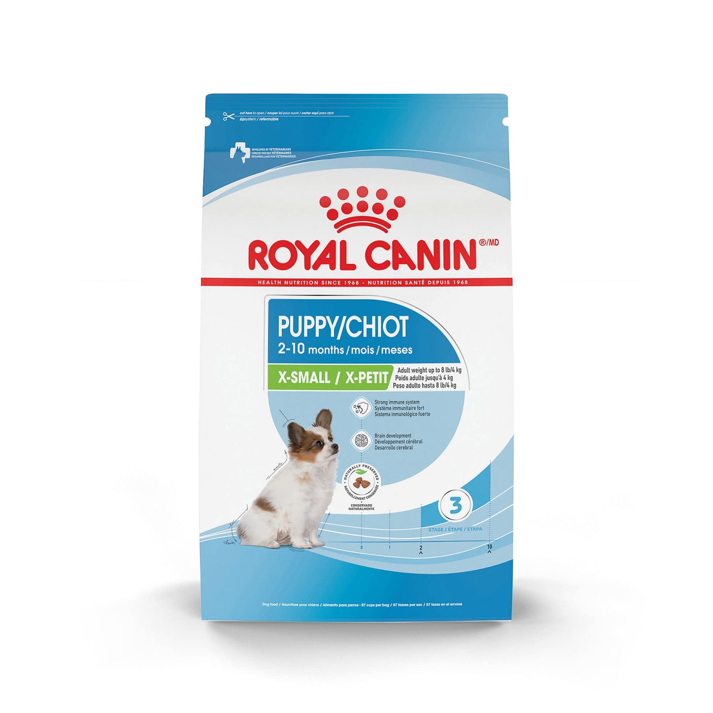 Royal Canin Size Health Nutrition X-Small Puppy Dry Dog Food, 14 lb bag