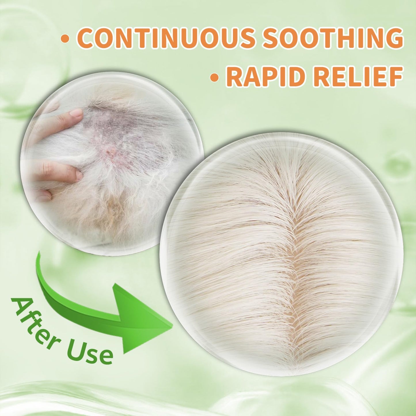 puyrzoe 200ML Dog No Chew Spray & 120ML Pet Itch Relief Hot Spot Spray, Anti Itch and Allergy Relief & Prevent Chewing Furniture, Indoor Outdoor, Training & Behavior Aids, No Alcohol & Trace