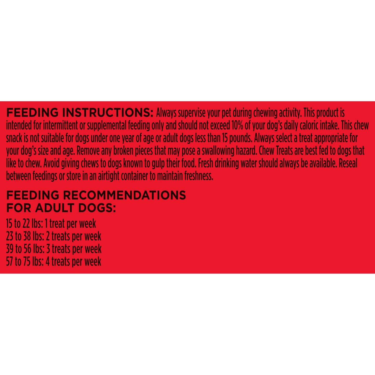 Milk-Bone Comfort Chews, Rawhide Free Dog Treats with Unique Chewy Texture and Real Beef, 16 Chews, Easy on Digestive System