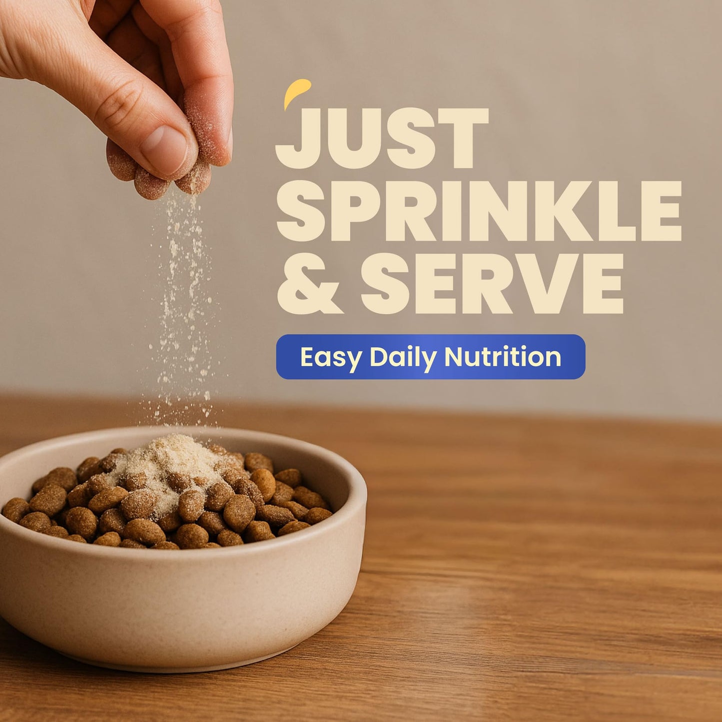 Premier Research Labs Fish Topper - Dried Dog Food Topper for Pets, Meal Mix Ins for Kibble, Supports Gut & Joint Health, Natural Source of Protein, Fermented, Grain Free, Non GMO - 16 oz