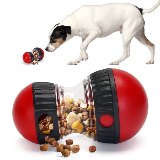 YECERCAN Dog Treat Toy, Interactive Treat Dispensing Dog Toys, Adjustable and Durable Dog Puzzle Toy for Small/Medium/Large Breed Dogs to Keep Them Busy