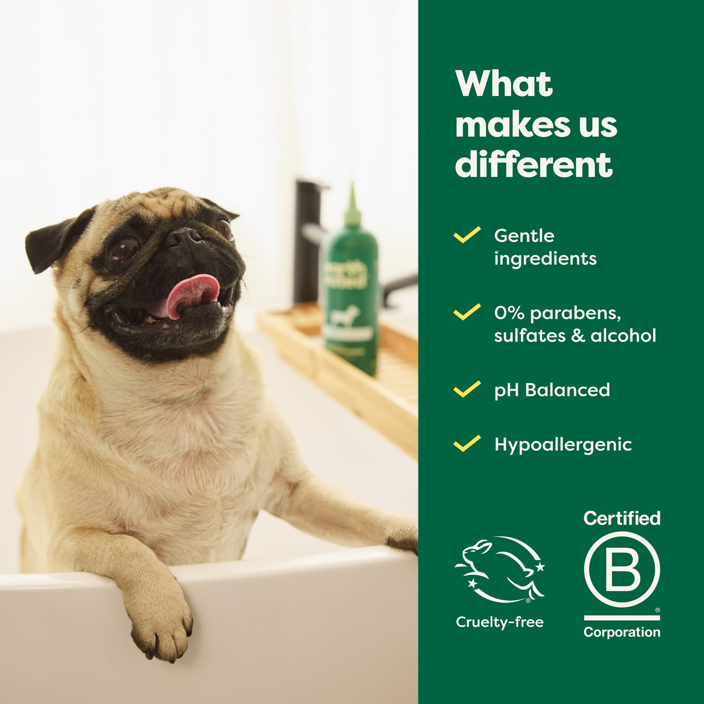 Earth Rated Scrub & Play Bundle - Includes 1 Short Coat Dog Shampoo & 1 Large Enrichment Toy
