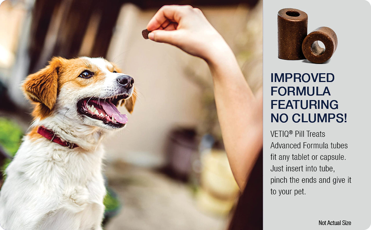 VetIQ Pill Treats Advanced Formula for Dogs, Chicken Flavor Soft Chews, Made in The USA, 30 Count (Pack of 2)