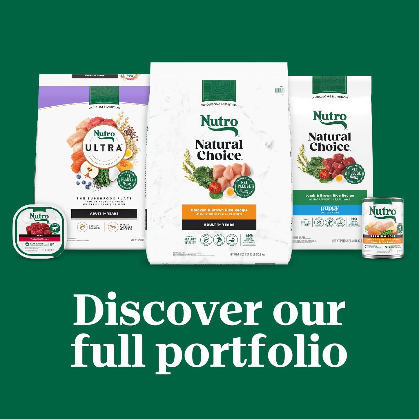 Nutro Hearty Stew Adult Natural Grain Free Wet Dog Food Cuts in Gravy Chicken Beef Variety Pack, 12.5 oz Cans (12 Count, Pack of 1)