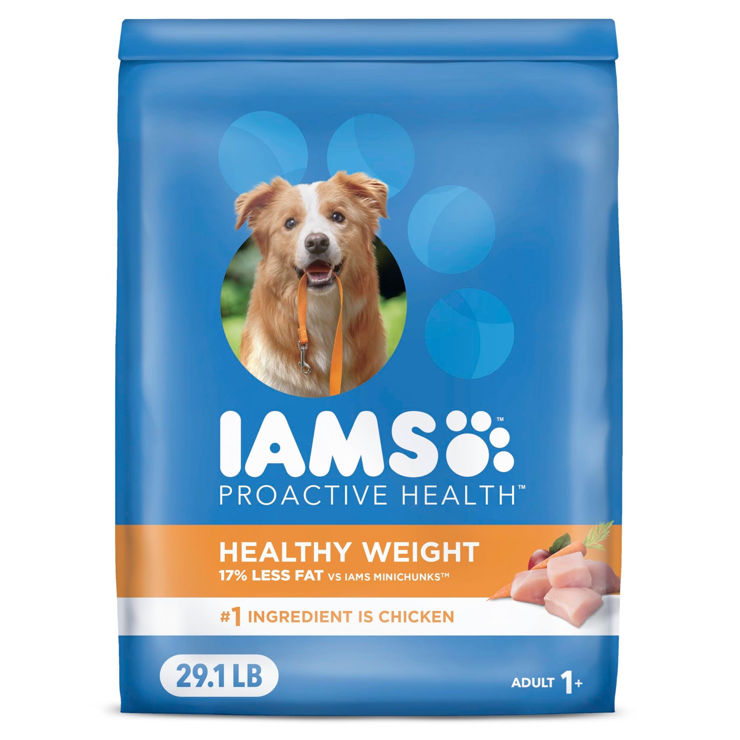 IAMS Proactive Health Healthy Weight Control Adult Dry Dog Food with Real Chicken, 29.1 lb. Bag