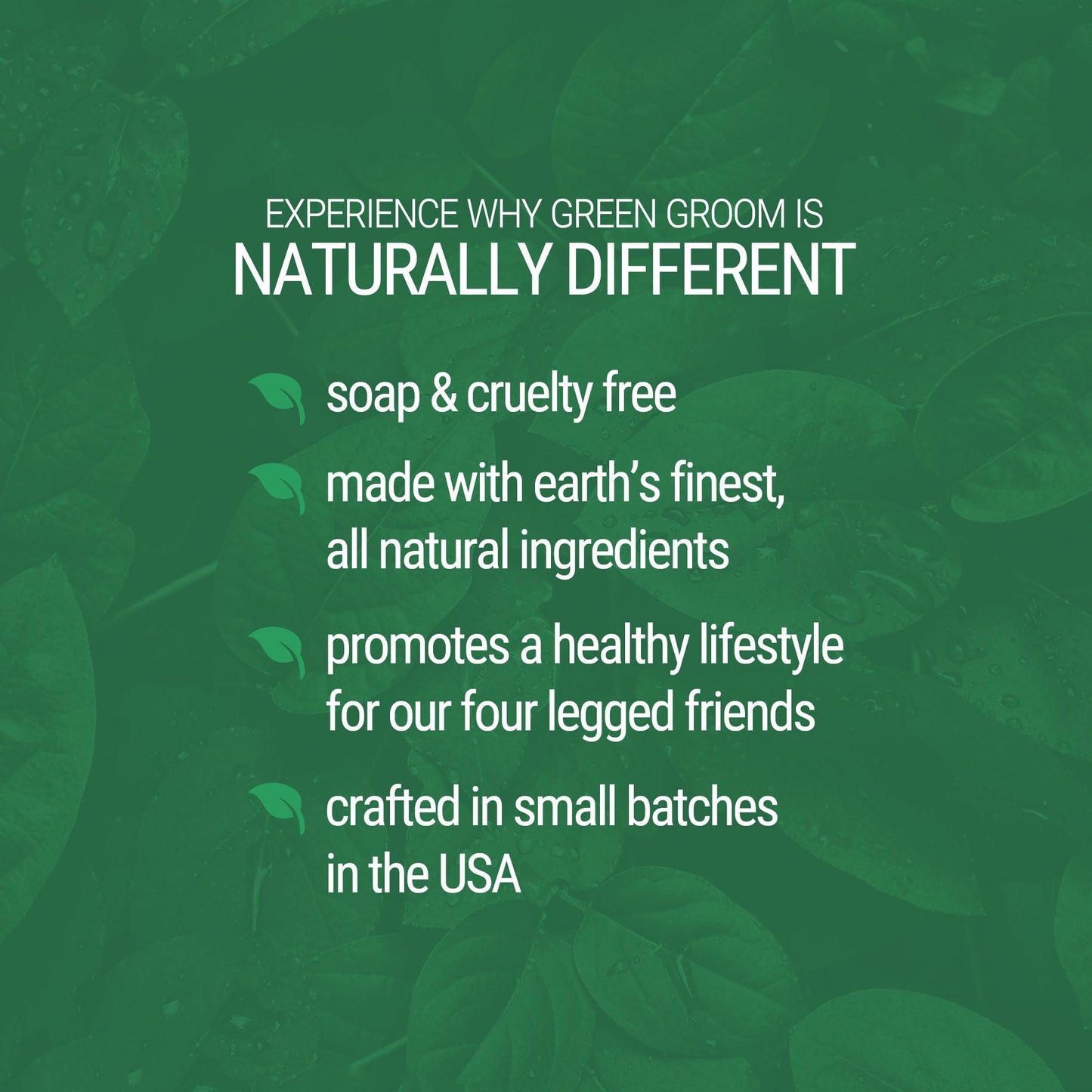 Green Groom Oatmeal Dog Shampoo, 1 Gallon - Natural Colloidal Oatmeal, Calms Dry Itchy Irritated Skin, Natural Ingredients, Moisturizes and Soothes The Skin and Coat, Professiona Grooming Grade