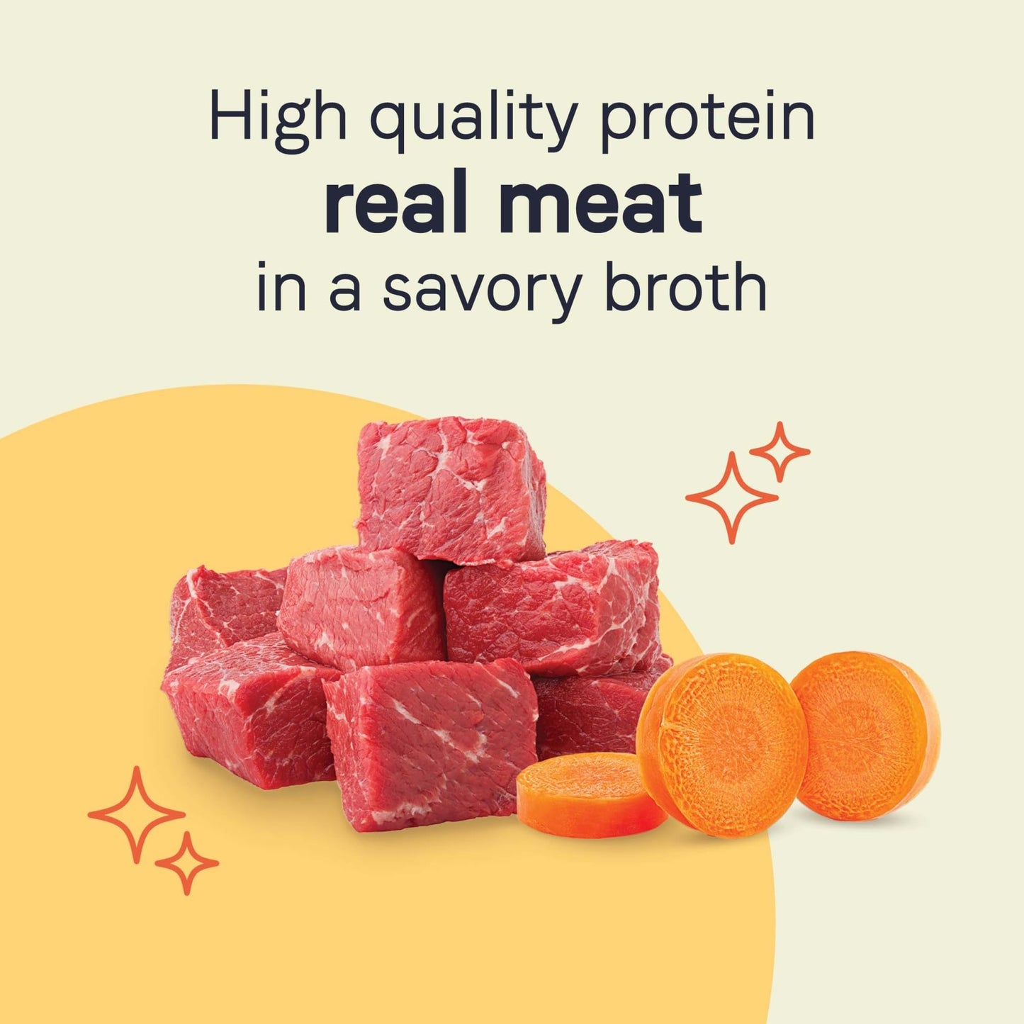 Canidae Pure Petite Premium Wet Dog Food for Small Breeds, Minced with Beef & Carrots, 3.5 oz, (Case of 12) Grain Free