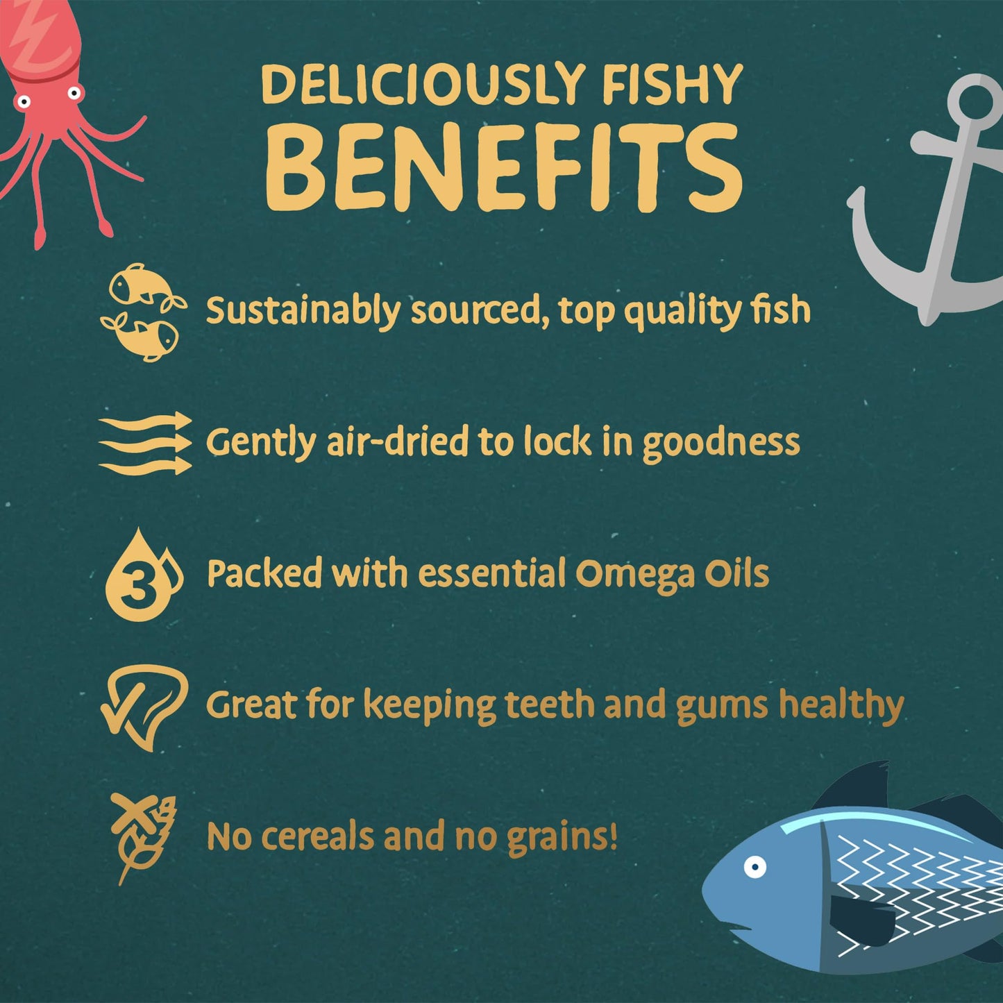 SKIPPER'S Christmas Crackers for Dogs - Contains White Fish Skin Flatties, Handmade & Air Dried Crackers Dog Treats, 100% Natural Long Lasting Dog Chews, High Protein & Rich in Omega 3 | (2.12 Oz)