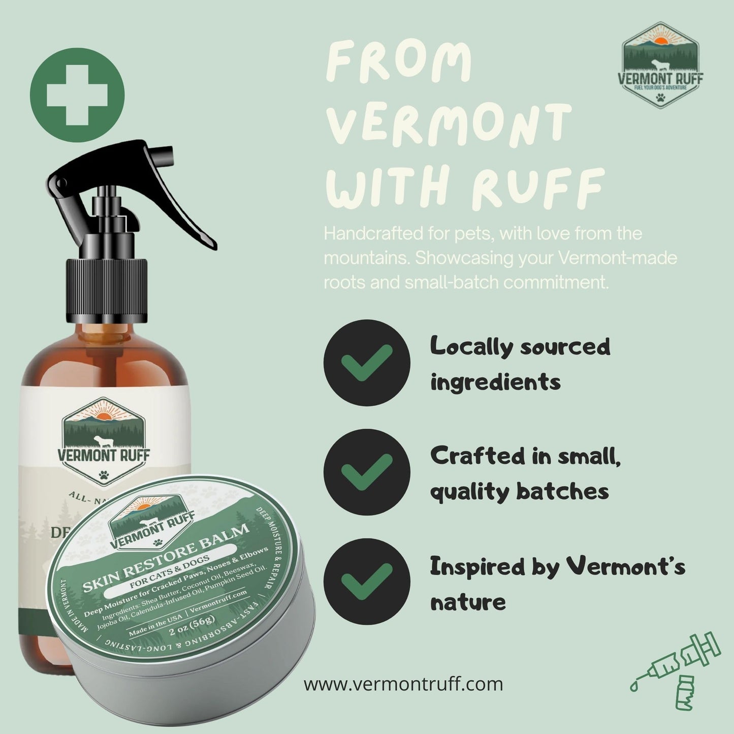 Waterless Shampoo for Cats & Dogs – Unscented, No-Rinse Formula for Ultra-Sensitive Skin – Gentle, Soothing & Moisturizing