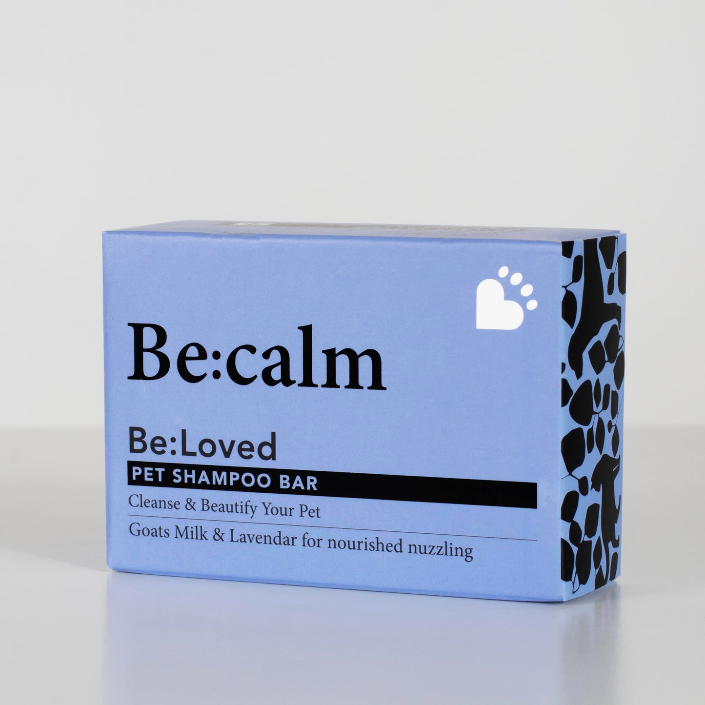 Be:Loved Be:Calm Calming Dog Shampoo Bar – 110g – Natural Formula with Goat Milk, Lavender & Chamomile – Soothes Skin & Conditions Coat – Long-Lasting Bar – Approx. 30 Washes